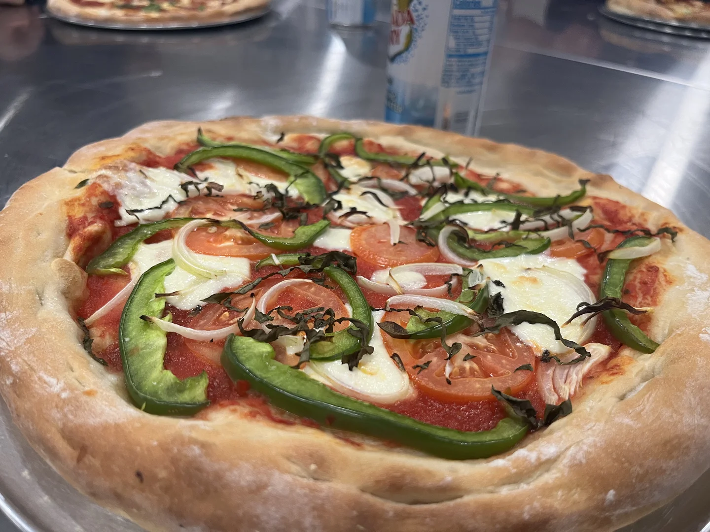 Prosciutto and Mozzarella Pizza — Reunion Catering