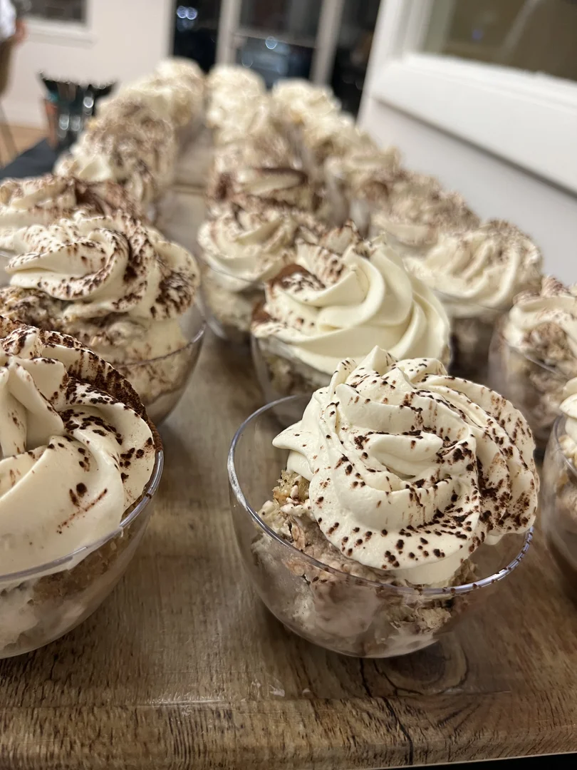 Tiramisu Cups — Reunion Catering