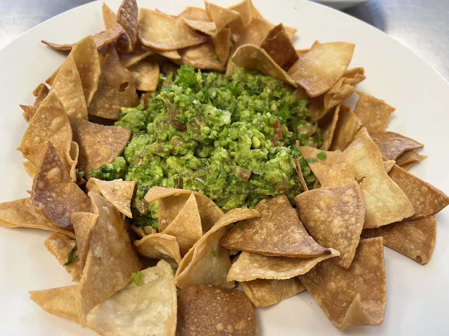 Guacamole with Tortilla Chips — Reunion Catering