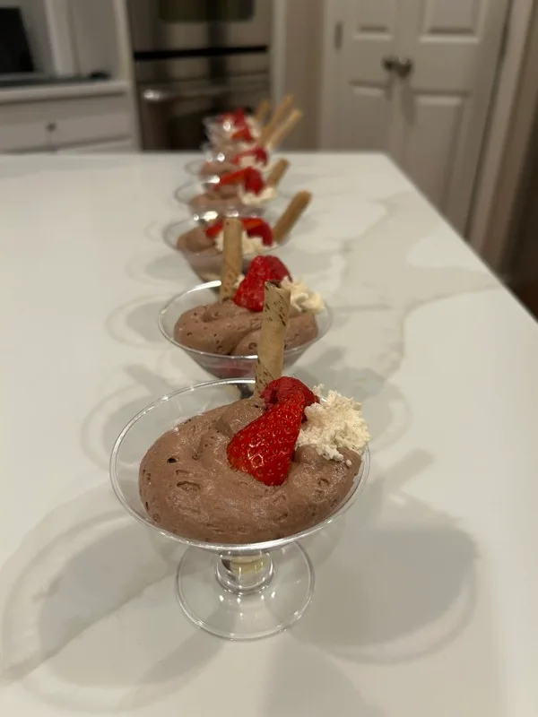 Chocolate Mousse Parfaits — Chef Charles Schulman